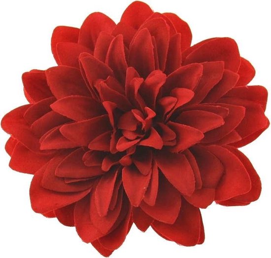 bevestig alstublieft mozaïek gesprek Zac's Alter Ego Haarbloem Large chrysanthemum Rood | bol.com