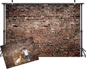 7x5FT mur d'entrée photo toile de fond mur en bois marron fête de famille toile de fond bébé accessoire photographie marron toile de fond photo studio toile de fond studio toile de fond