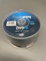 Bulkpaq DVD+R 4x Speed 4.7GB (25 Stuks)