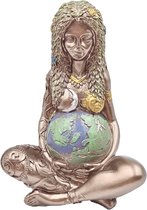 Mother-aarde-kunstbeeld, transplant, moeder, aarde, beeldje, kunstbeeld, moeder, aarde, godin, beeld, Gaia-figuur van hars, voor thuis, kunstruimte, tuin, buiten, decoratief