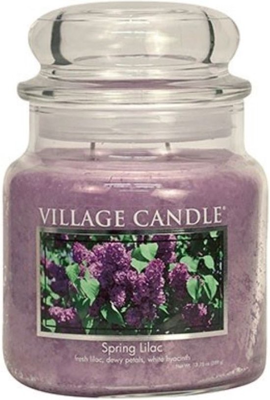Village Candle Medium Jar Spring Lilac