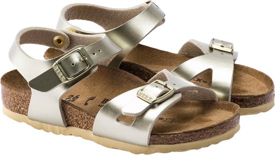 1014826 Rio kids electric metallic gold Birkenstock (Taille - 30, Couleur - Or)