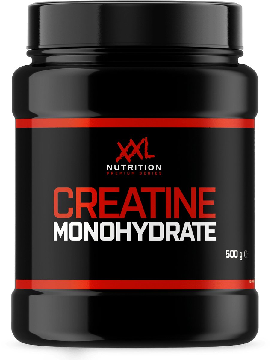 XXL Nutrition - Creatine Monohydraat - Supplement voor Spieropbouw & Prestaties, Vegan Creatine Monohydrate 100% - Poeder - Smaakloos - 500 Gram - XXL Nutrition