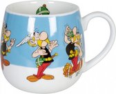 Asterix en Obelix mok -Konitz - Asterix in verschillende poses - 420 ML