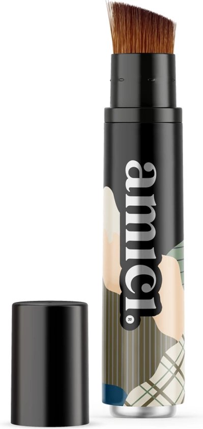 AMICI Cosmetics Refillable Brush Arctic Allure - Zonnebrand - zonnebrand baby - zonnebrand kinderen - zonnebrand crème gezicht - foundation kwast - make-up kwast