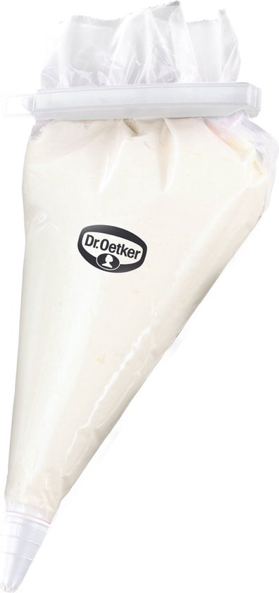 Sac de pulvérisation Dr. Oetker - ensemble jetable de 10 pièces - avec 4 buses