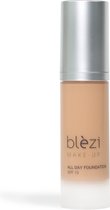 Blèzi® All Day Foundation 15 Cool Beige - Dekkende foundation die lang blijft zitten - Licht beige koele ondertoon