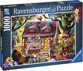 Ravensburger Puzzel Roodkapje en de Wolf legpuzzel - 1000 stukjes