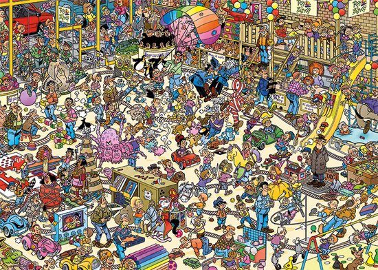 Jan van Haasteren De Speelgoedwinkel puzzel - 1000 stukjes