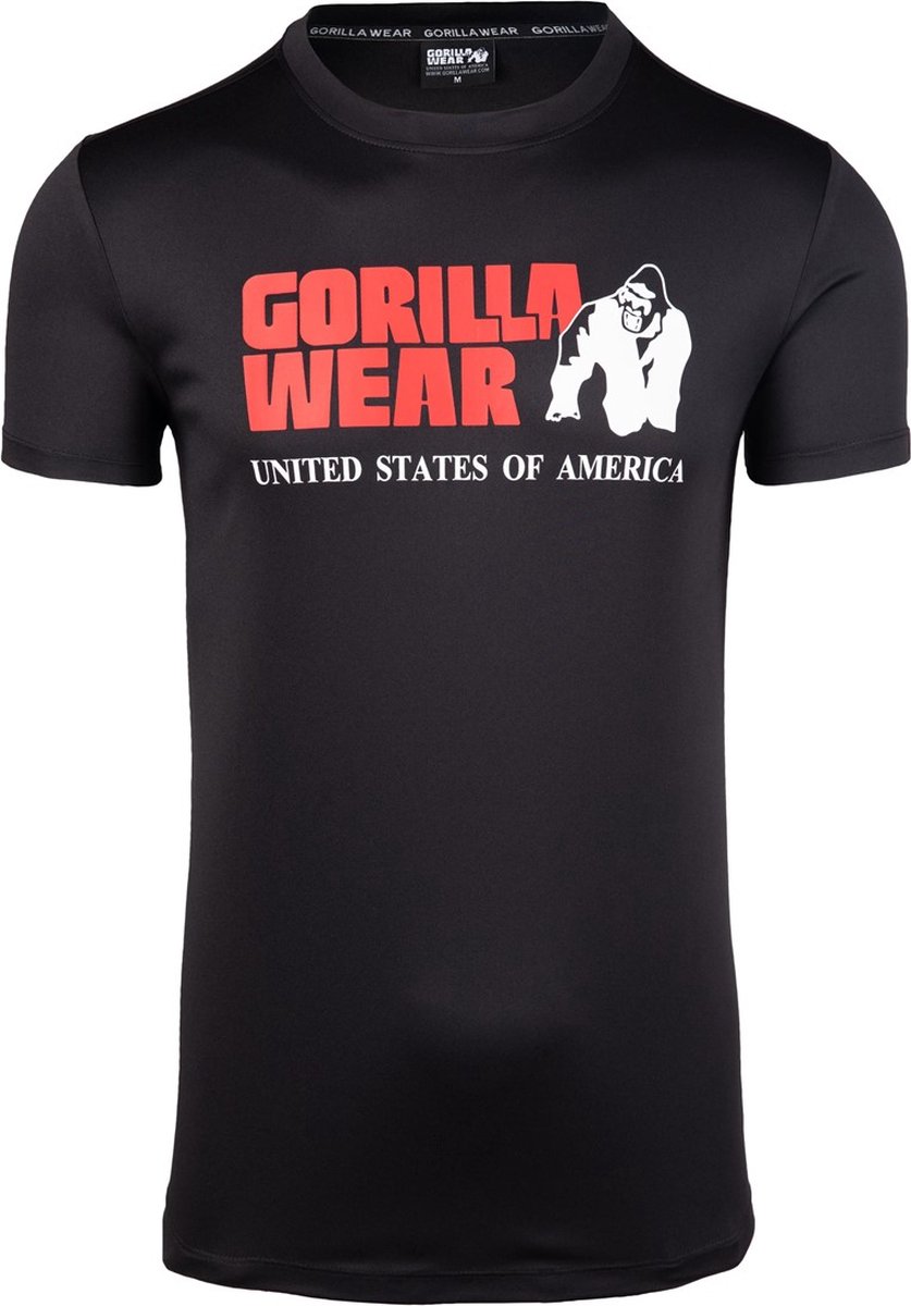 Gorilla Wear Classic Training T-shirt - Zwart - 3XL