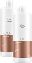 Wella Fusion Conditioner 1000ml - 2 Stuks - Voordeelverpakking