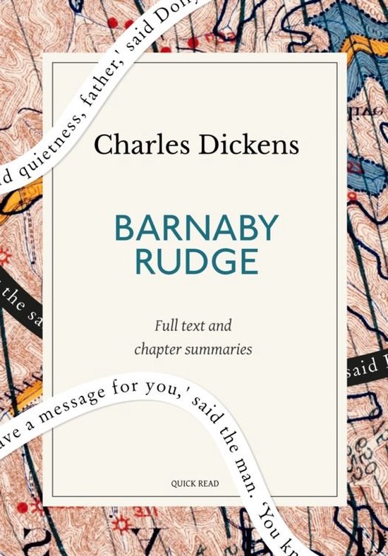 Barnaby Rudge: A Quick Read edition - cover
