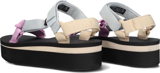 Teva W Flatform Universal Sandales 1008844-UNW, Femme, Multicolore, Sandales pour femmes, taille: 37