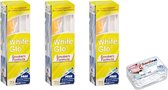 White Glo Smokers Formula Whitening Tandpasta 150 g x 3 (met Sanitral 50 tandzijdestokje als cadeau)