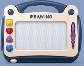 Magic Sketchpad -Kleurbord voor kinderen- Draagbaar en herschrijfbaar tekenbord in blauw, perfect om te leren tekenen en schrijven