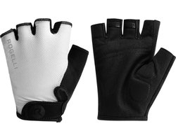 Rogelli Core Fietshandschoenen Dames - Zomer Wielrenhandschoenen - Korte Vinger - Wit - Maat L