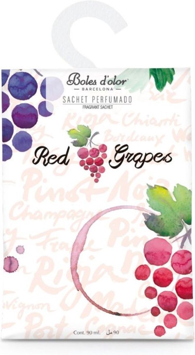 Boles d’ Olor Geurzakje Red Grapes 4 stuks