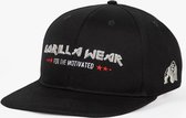 Gorilla Wear Wayne Snapback Pet - Zwart