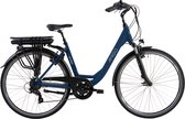 Vélo électrique AMIGO E-Altura D2 - Vélo électrique 28 pouces - 49 cm - 7 vitesses - Freins en V- Batterie 504Wh - Bleu mat