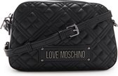 Love Moschino Quilted Bag Dames Crossbody tas/Toilettas Kunstleer - Zwart