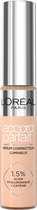 L'Oréal Paris True Match Radiant Serum Concealer - geschikt voor de gevoelige huid - verrijkt met 1,5% hyaluronzuur en cafeïne voor hydratatie en verfrissing - medium dekking - stralende finish - verzorgt als een oogserum - 7N - 11 ml