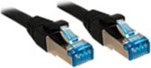 Câble réseau Lindy 47179 2 m Cat6 S/ FTP (S-STP) Zwart