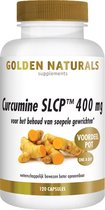 Golden Naturals Curcumine SLCP 400mg (120 veganistische capsules)