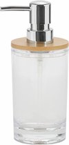 Zeepdispenser Andrea House 250 ml Bamboe Acryl (Ø 7 x 17,5 cm)