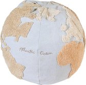 Lorena Canals - Poef - World Map - 45 x Ø 50 cm