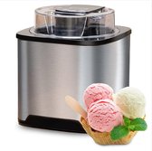 Machine à crème glacée auto-congelante – Machine à crème glacée avec écran LED avec contrôle tactile – Machine à crème glacée molle pour la maison avec arrêt automatique