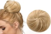 Knot extension - blond - hair extensions - gemakkelijk en snel - 10 cm - synthetisch haar - trekkoord - beschermend voor eigen haar