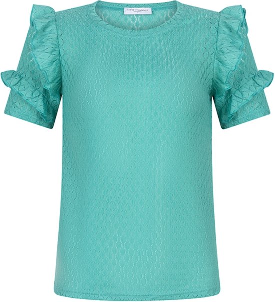 Lofty Manner T-shirt Top Imani Pd07 400 Blue Dames Maat - L