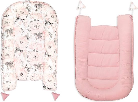 Nid Bébé Cocoon 50x80cm - 100% Coton, Anti-allergique, Pour Couchage Sécurisé Et Voyage