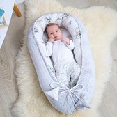 Baby Cocoon Bumper Reiswieg 100% katoen Anti-allergisch - babynestje \ Warm nest baby