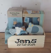 Little Dutch cadeaupakket 'Boy' met naam - geschenkset - geschenkpakket-geboorte baby