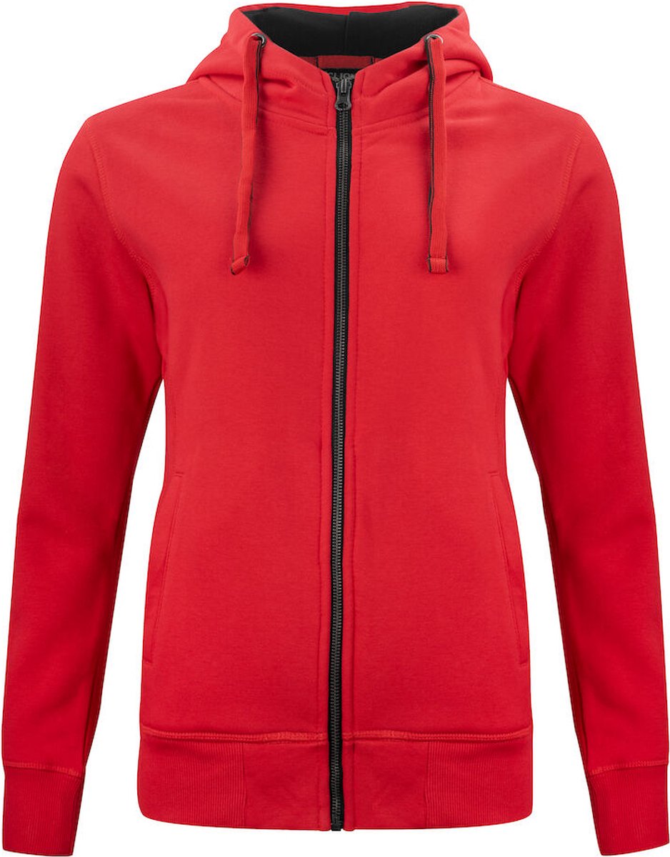 Clique Classic Hoody Full Zip Women 021045 - Rood - XXL