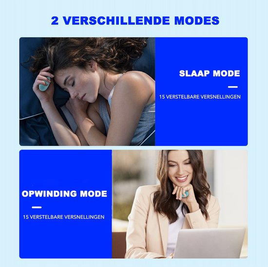 Slaaptrainer PRO - Ademhalingstrainer - Beter Slapen - Slaaptrainers voor Volwassenen / Kinderen - Ademhalingsoefeningen - Neurorelax Apparaat van Neurorelax — afbeelding 3