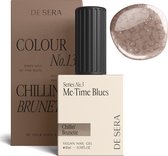 De Sera Gellak - Glitter Paars/Bruine Gel Nagellak - Bruin - 10ML - Colour No. 13 Chillin' Brunette