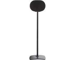 Sanus WSSE31-B2 fixed speaker stand - luidsprekerstandaard - optimale luisterhoogte - kabelbeheer - geschikt voor Sonos ERA 300 - Zwart