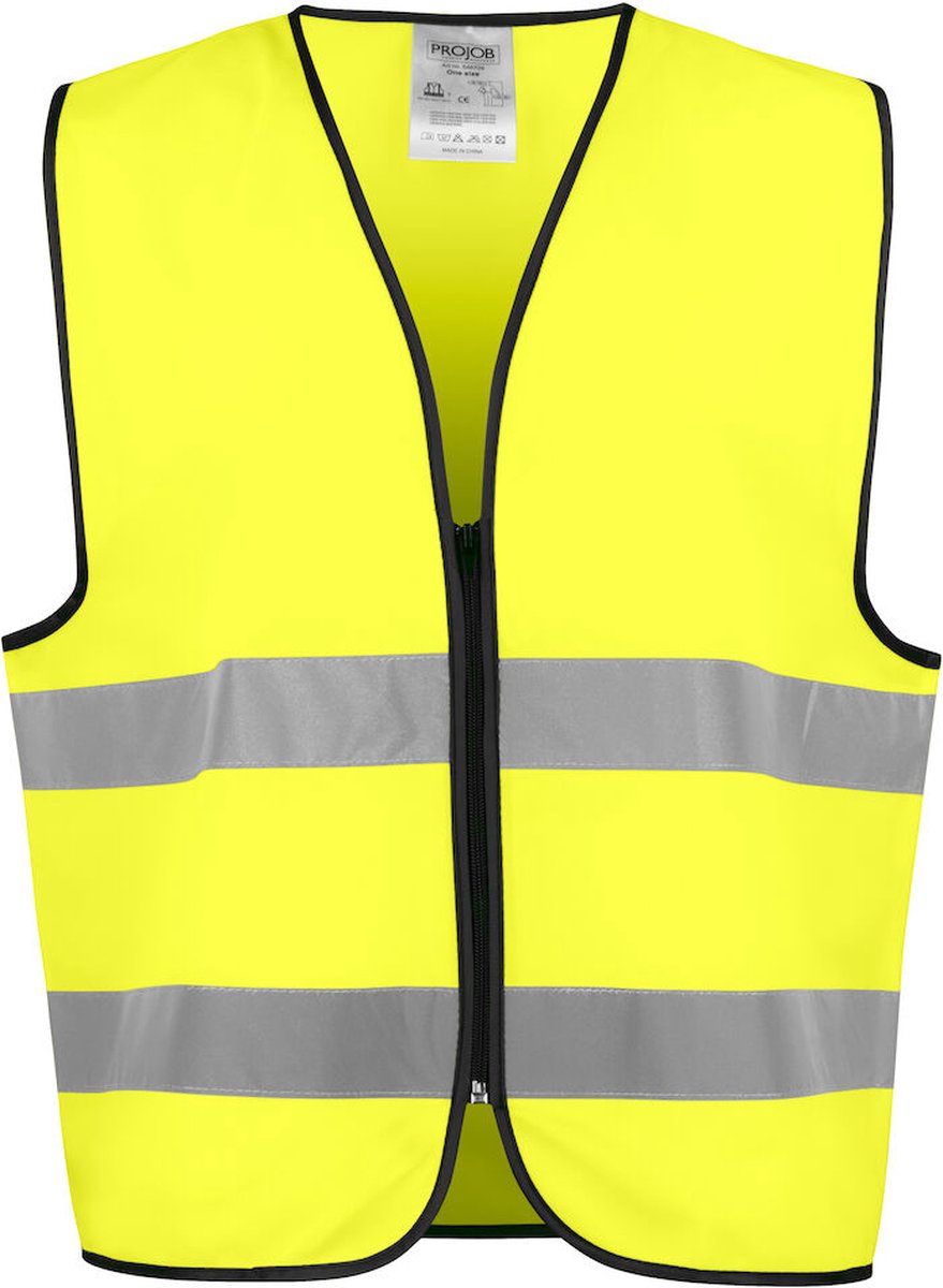 ProJob 6709 SIGNALISATIEHESJE EN ISO 20471 KLASSE 2 646709 - Geel/Zwart - One size