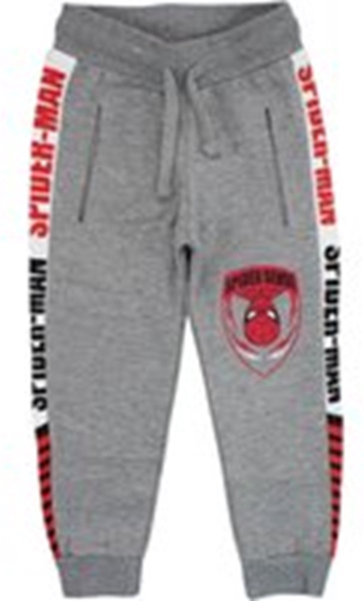 Spiderman joggingbroek - Marvel - trainingsbroek - grijs - 98 cm - 3 jaar