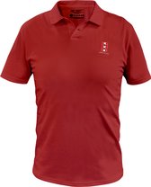 J.A.C. Polo - Dry Fit- Amsterdam Heren Poloshirt Sportpolo Rood Maat M