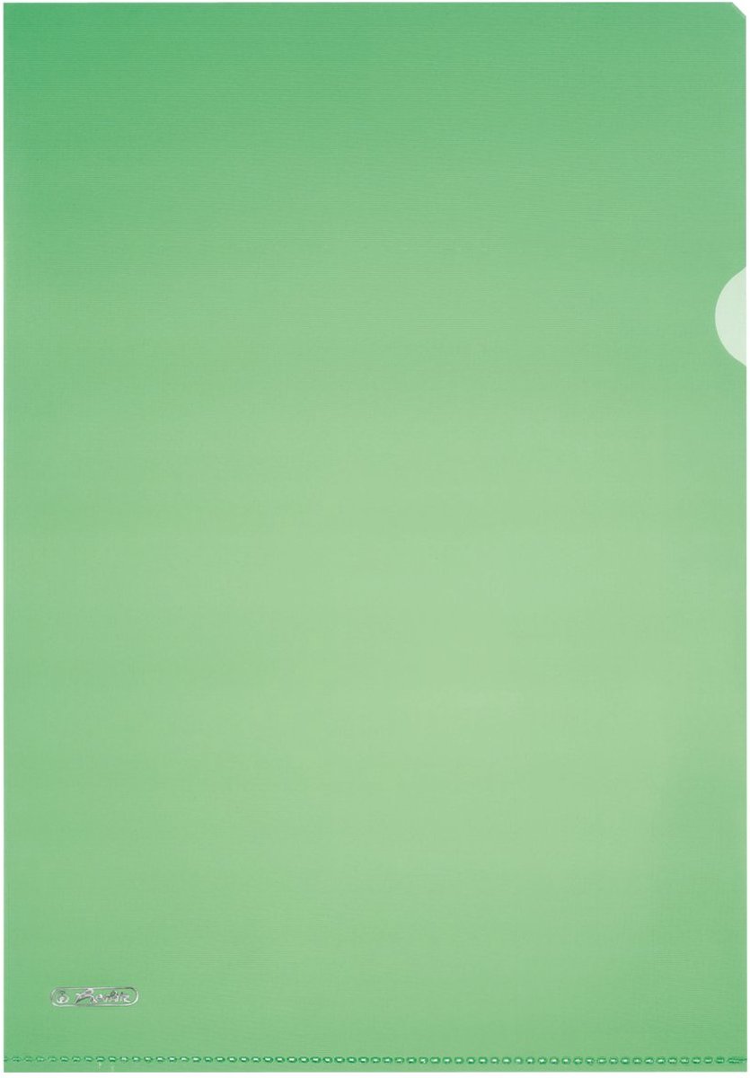 Herlitz 50009114 map Polypropyleen (PP) Groen A4