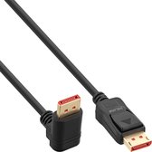 Bol.com Premium DisplayPort kabel - 90° haaks naar beneden - versie 1.4 (5K/8K 60Hz) / zwart - 1 meter aanbieding