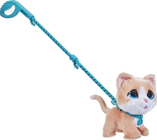 FurReal Friends Kitten Walkalots Junior Interactieve knuffel (23cm) bol