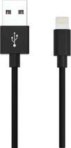 Ansmann Apple iPad/iPhone/iPod Laadkabel [1x USB-A 2.0 stekker - 1x Apple dock-stekker Lightning] 2.00 m Zwart
