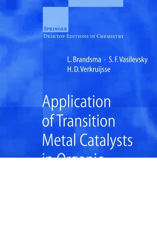 Application of Transition Metal Catalysts in Organic Synthes ... - cover
