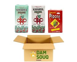 Yerba Mate Thee Mixpakket Pipori, Kharta Wit, Kharta Groen (3x 250 GR)