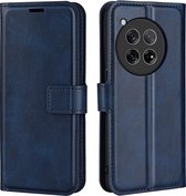Coverup Deluxe Book Case - Geschikt voor OnePlus 12R Hoesje - Blauw