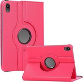 Draaibare Tablet Hoes - Geschikt voor iPad Mini Hoes 6e Generatie (2021) - Fel Roze